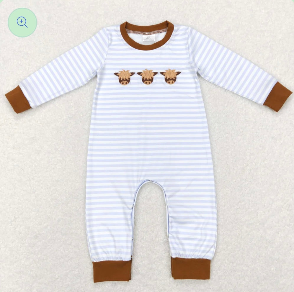 Highland Cow Romper