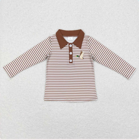 Striped Mallard Polo