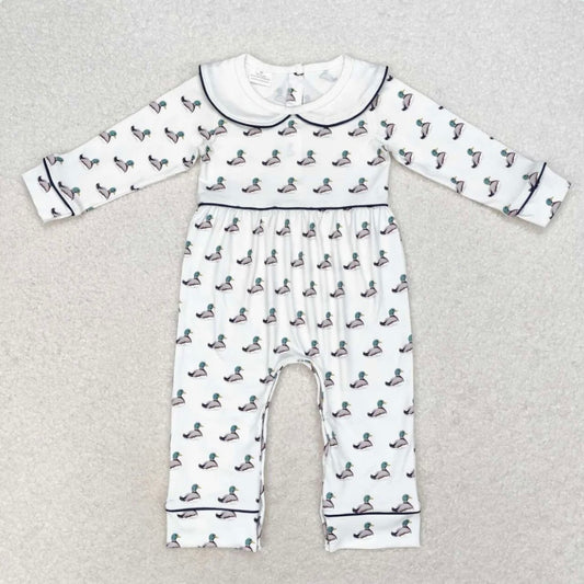 Girls Duck Romper