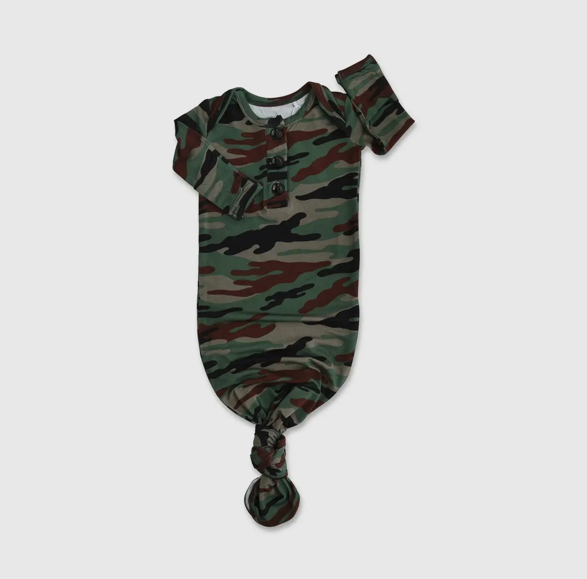 Camo Tie Gown